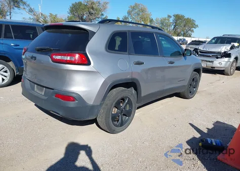2017 Jeep Cherokee Altitude 4X4 from USA, damaged, VIN 1C4PJMAB5HW557675
